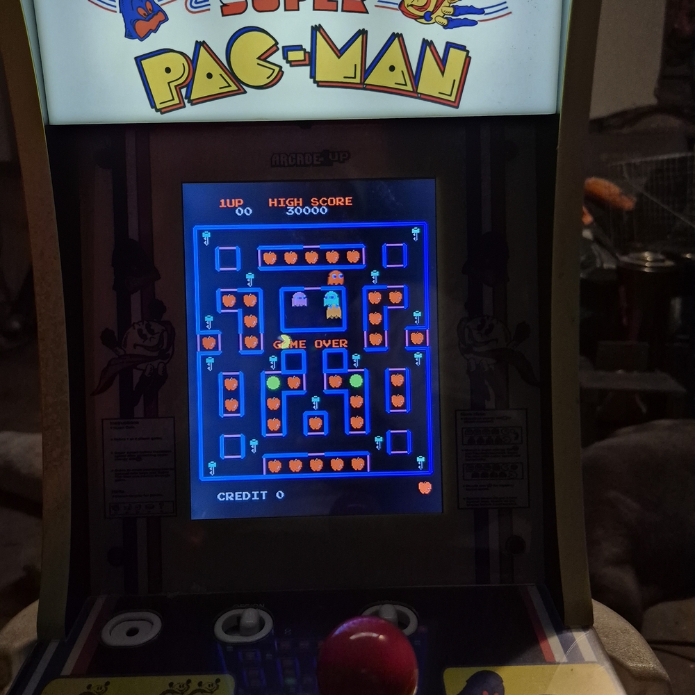 Arcade Super Pac-Man Retro Arcade Cabinet - Black - Picture 13 of 16